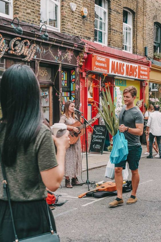 Rue dans l'East London