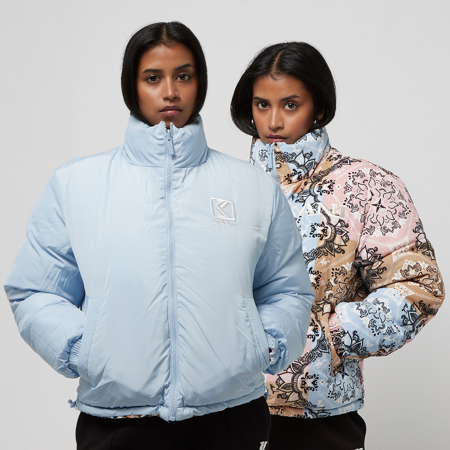 3 Reasons to Invest in an Evolving Garment 52 Karl Kani reversible down jacket with Paisley pattern