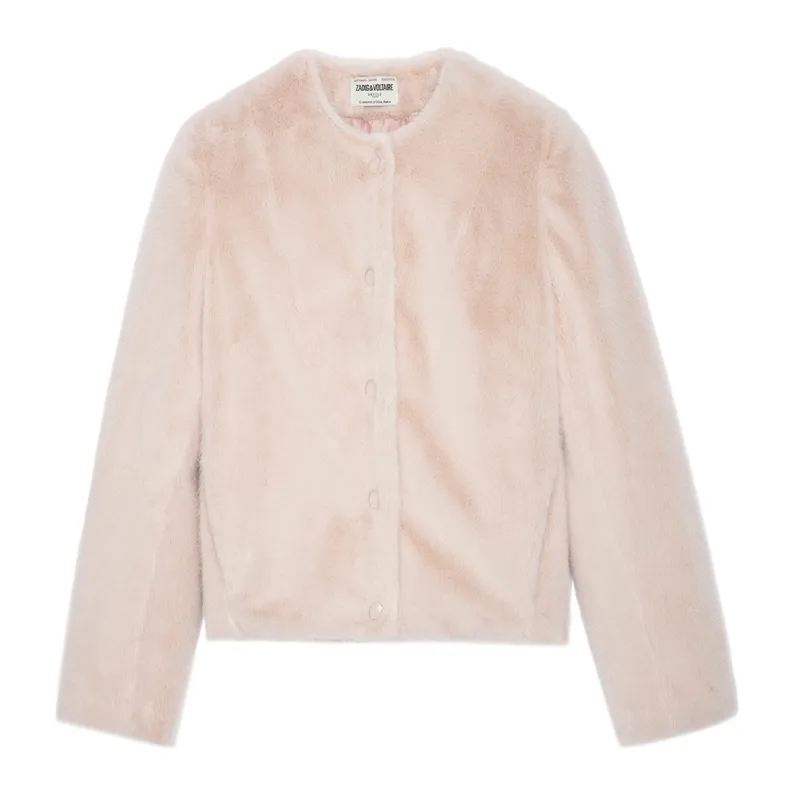 The fluffy coat will be the comfort piece of this winter 24 manteau freline poudre taille l femme b2a0000a9cf5cdb6638530bd6185f608 Modalova