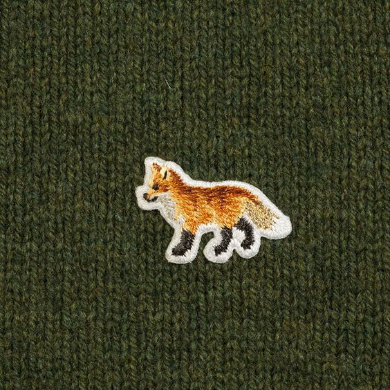 Logo Maison Kitsuné fox in color