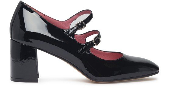 Carel Alice Black Flats