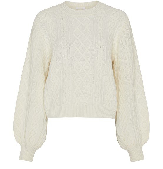 Chloé puff sleeve knit sweater