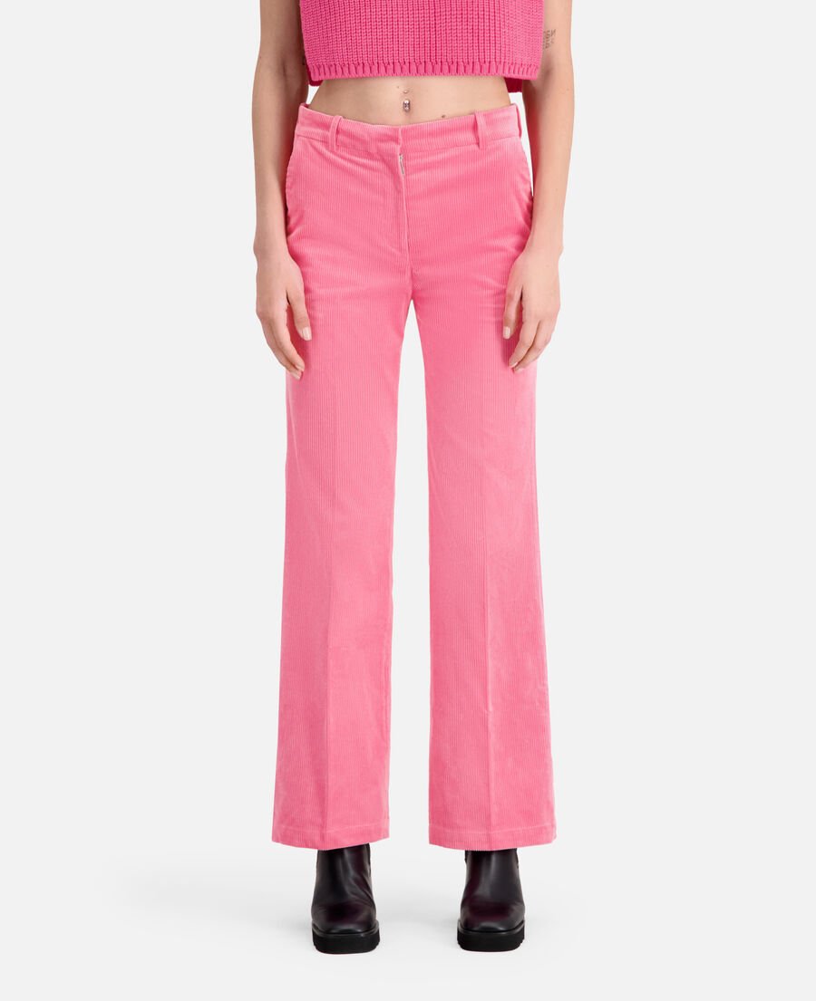 Pink corduroy pants by The Kooples