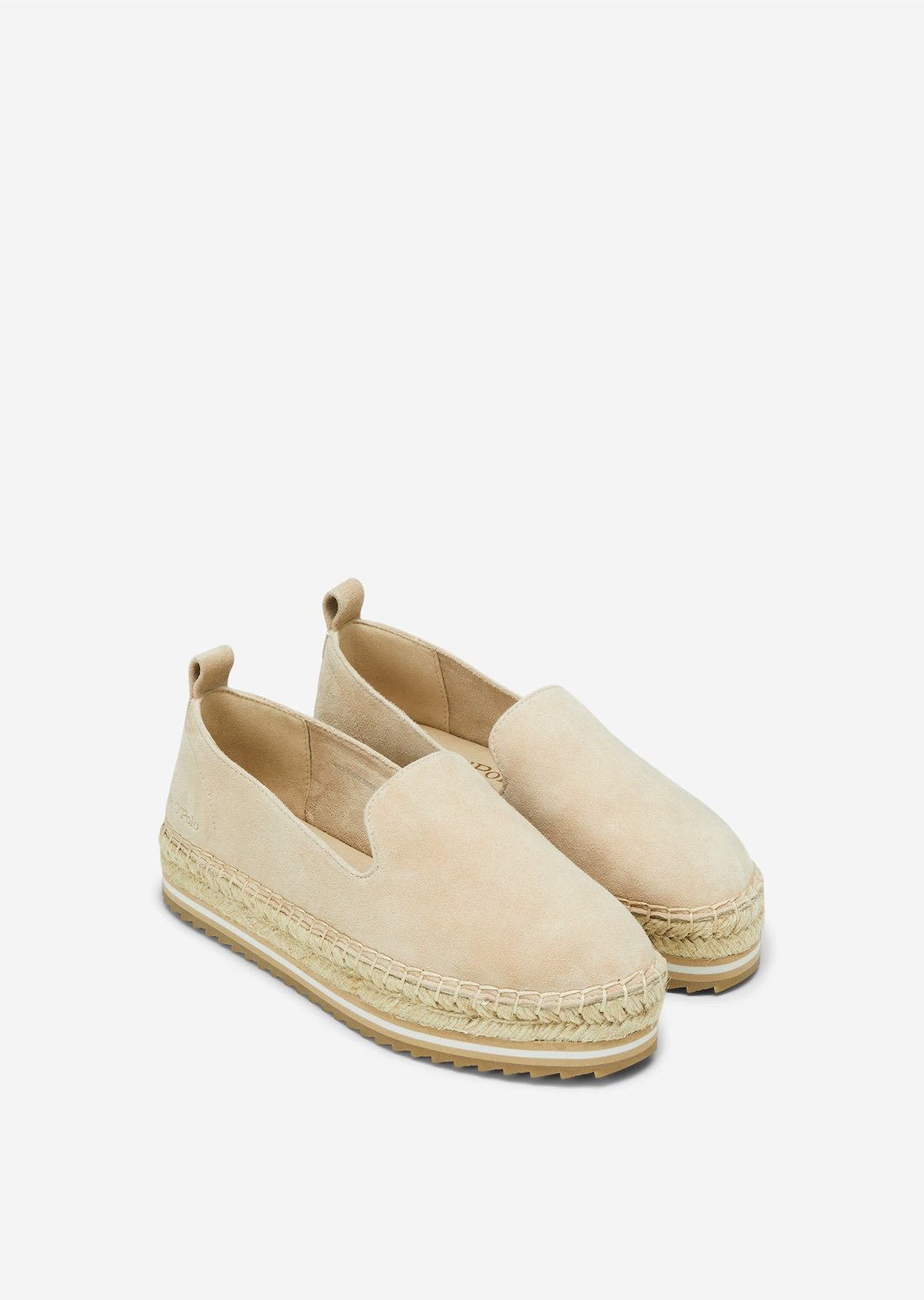 Leather espadrilles Marc O'Polo