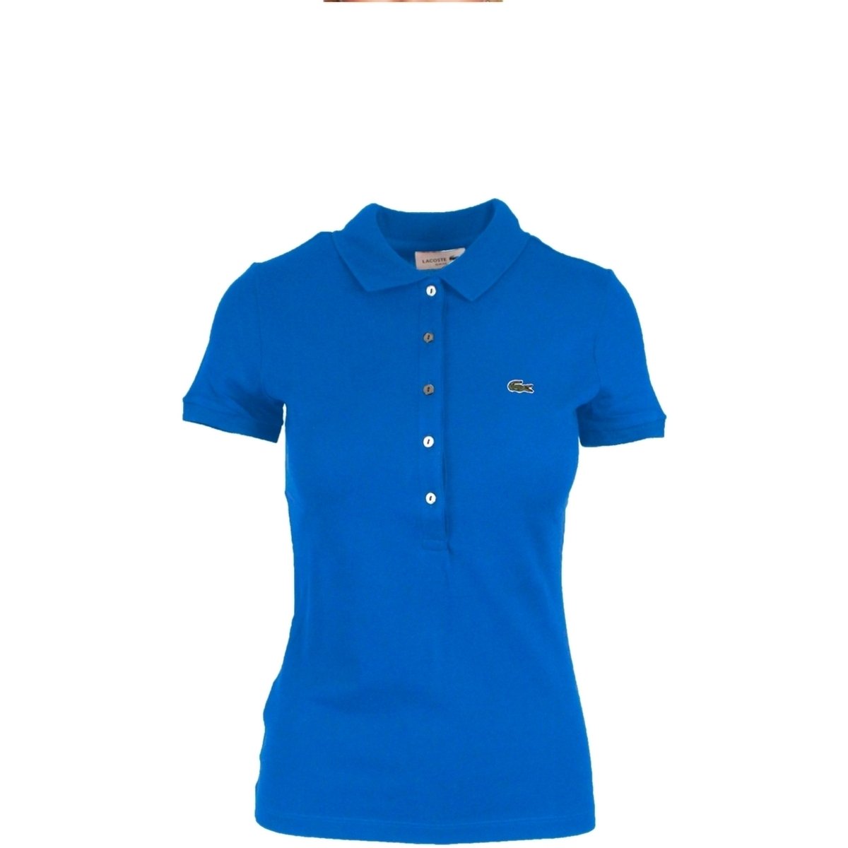 Cobalt blue Lacoste polo