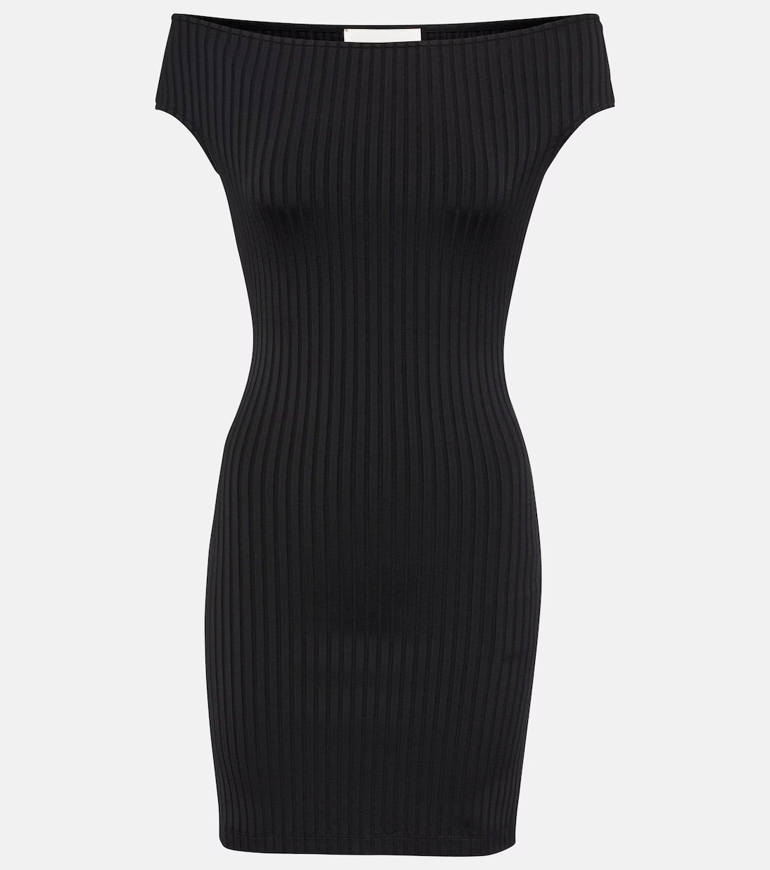 Ami Paris Bardot neckline dress