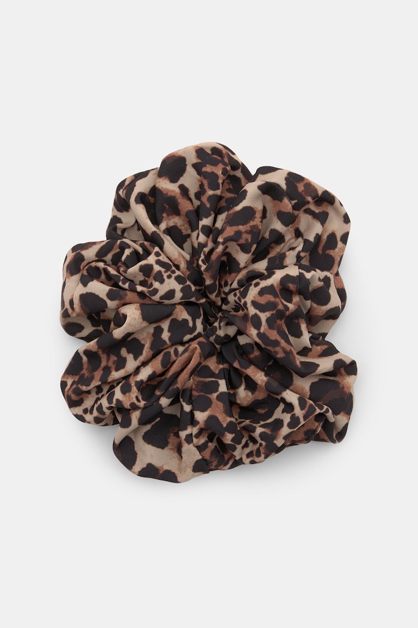 Leopard print scrunchie Pull & Bear