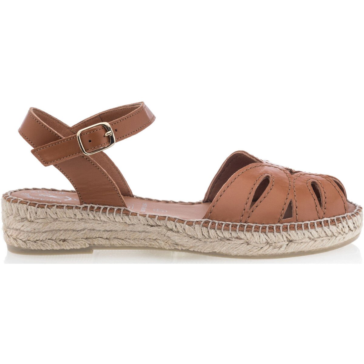 Basque espadrille sandals with rope and leather