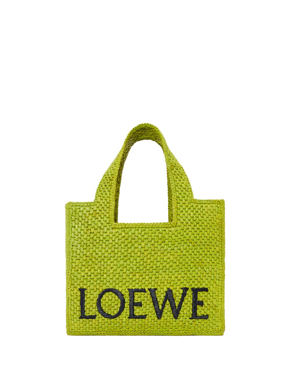 Green Loewe Raffia Bag x Paula's Ibiza