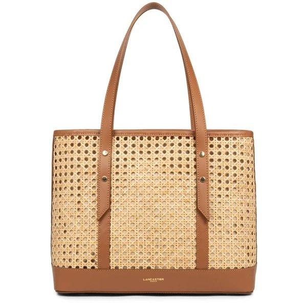 Lancaster Raffia Cannage Bag