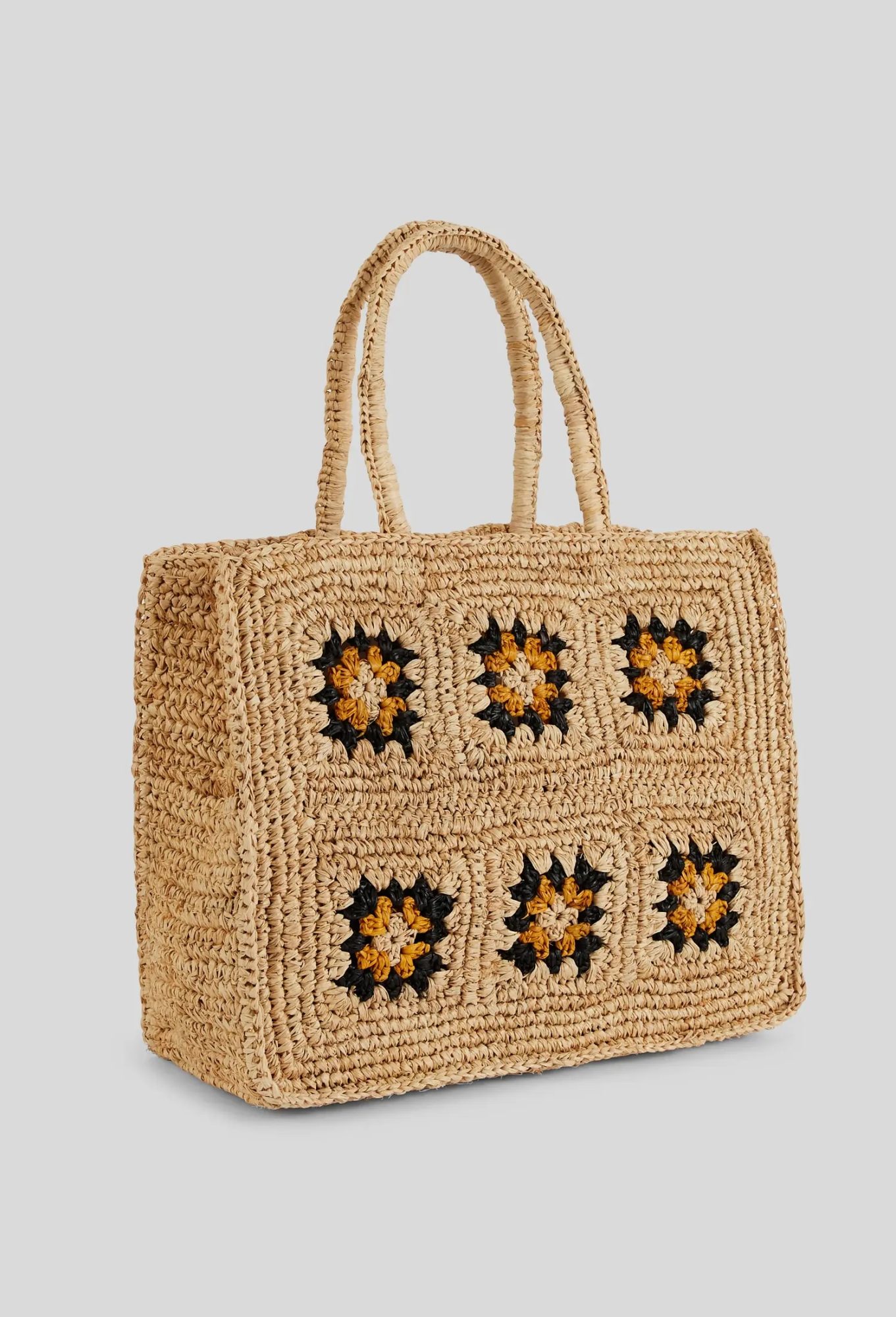 Monoprix Patterned Crochet Bag