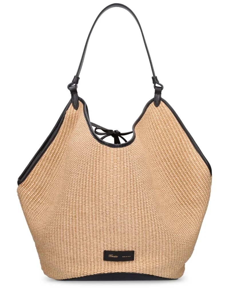 Khaite Raffia Tote Bag