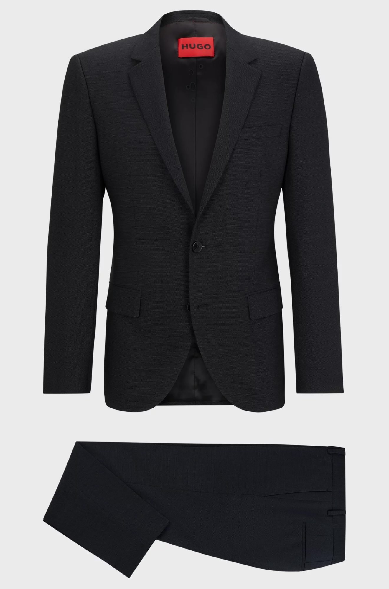 Twill stretch suit Hugo Boss