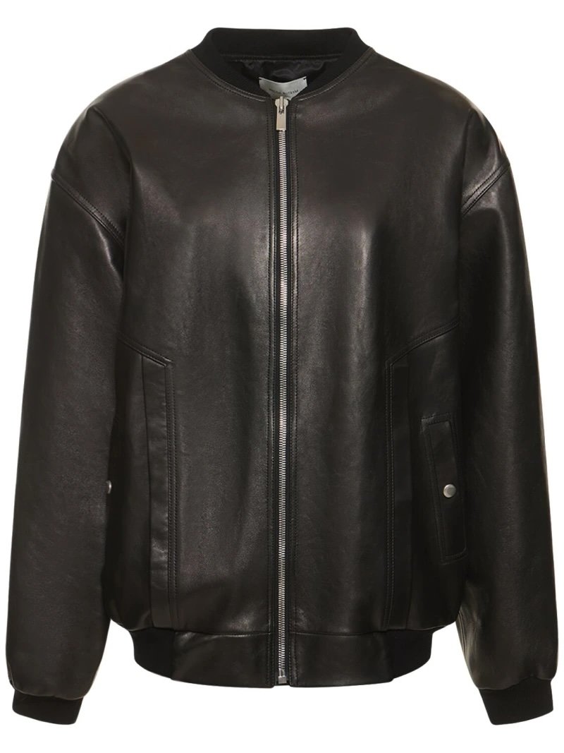 Leather bomber jacket Magda Butrym