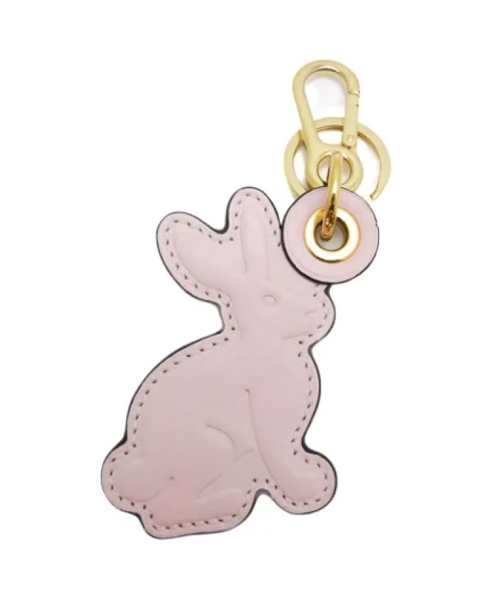 LOEWE leather rabbit keychain