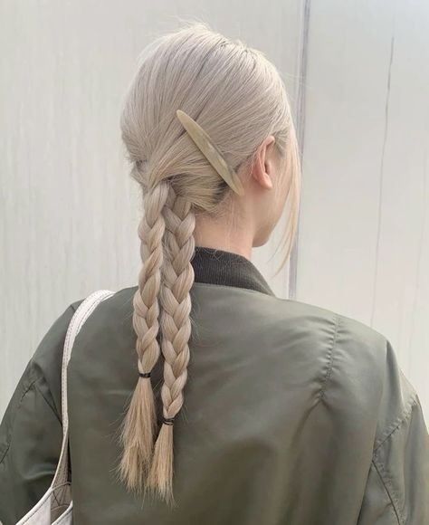 double braids hairstyle