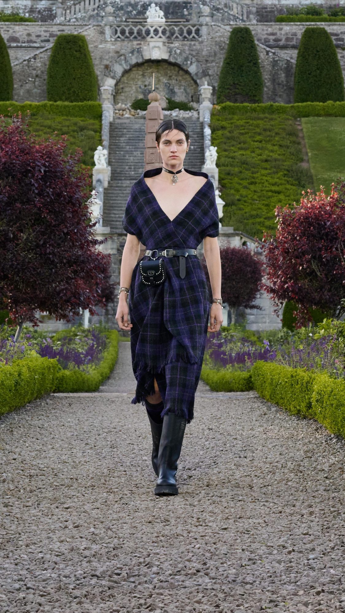 Tartan Dior Cruise collection 2025