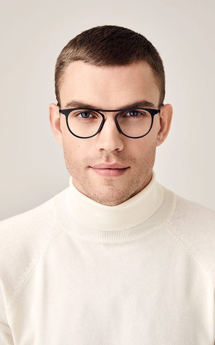 Men's Glasses: Enhancing Your Features with the Right Frame 2 Comprendre la morphologie de son visage Lunettes de vue homme sublimer ses traits avec la bonne monture Modalova