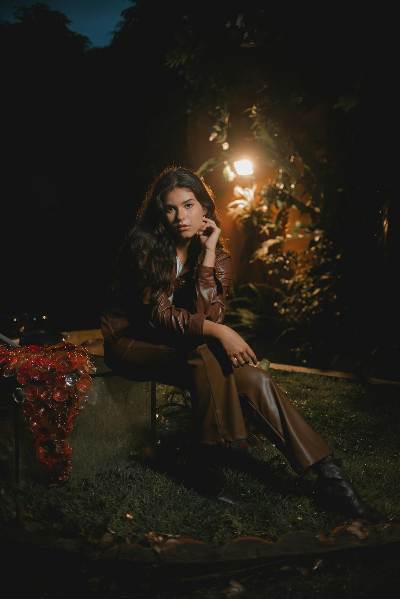 Tenue femme tendance marron