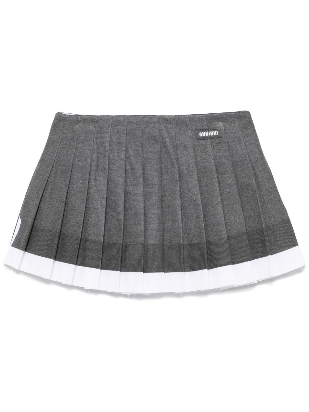 3 Looks to Embrace the Olsen Tuck Trend This Spring 22 Miu Miu Pleated Mini Skirt