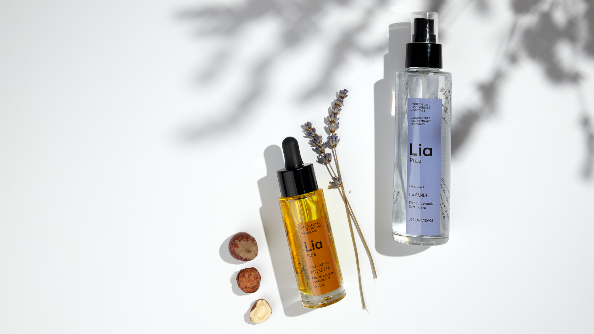 Lia Cosmetiques duos noisette lavande