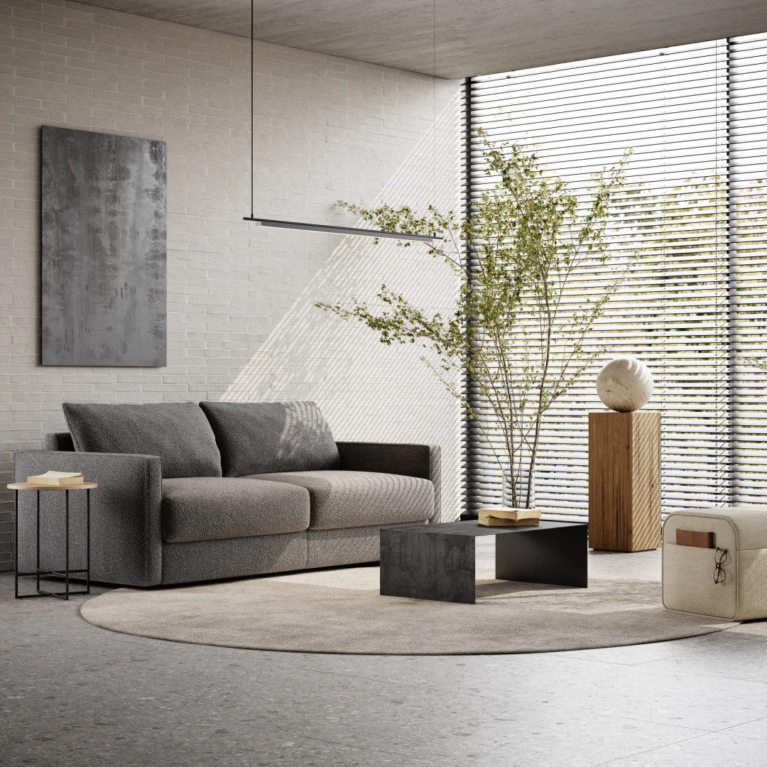 MODALOVA Eloge du confort pieces signatures pour un interieur inspire canape gris