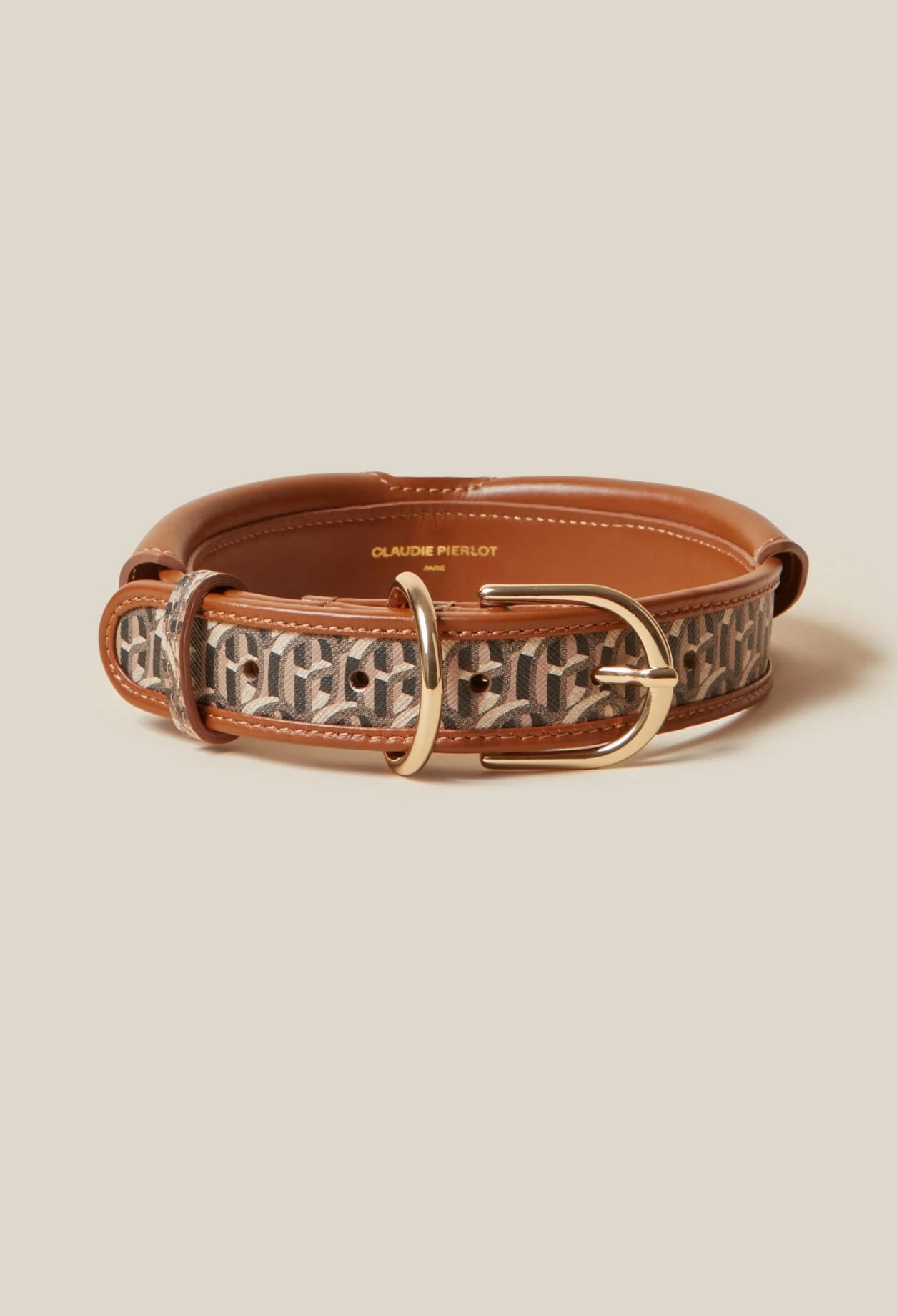 I Love You Like a Dog! : The Woof Exhibition at Le Bon Marché 4 Monogram Dog Collar Claudie Pierlot