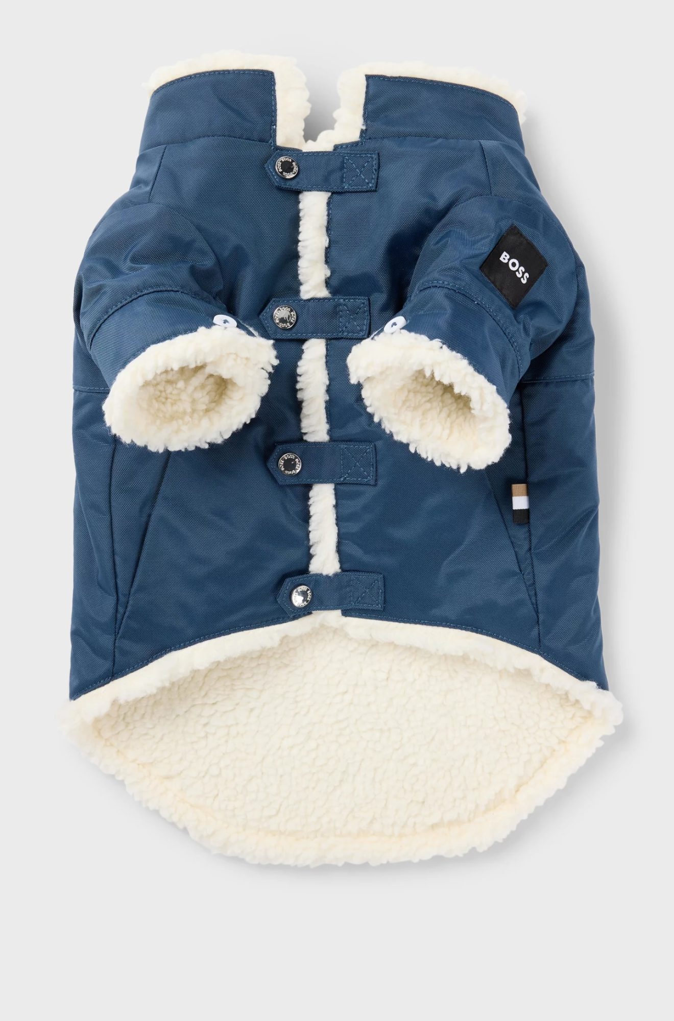 I Love You Like a Dog! : The Woof Exhibition at Le Bon Marché 16 Quilted Dog Parka Boss