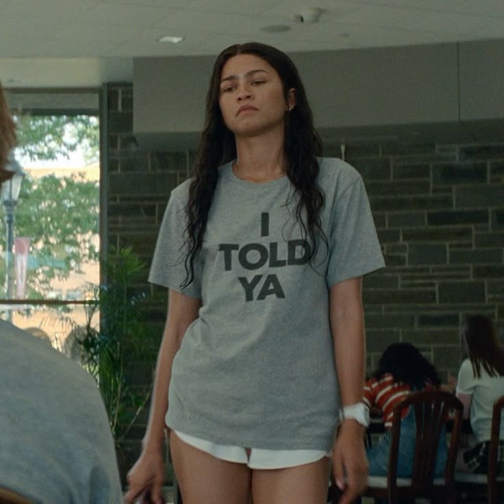 The Statement T-Shirt: The Piece That Gets People Talking 2 I Told Ya statement t-shirt from the film Challengers