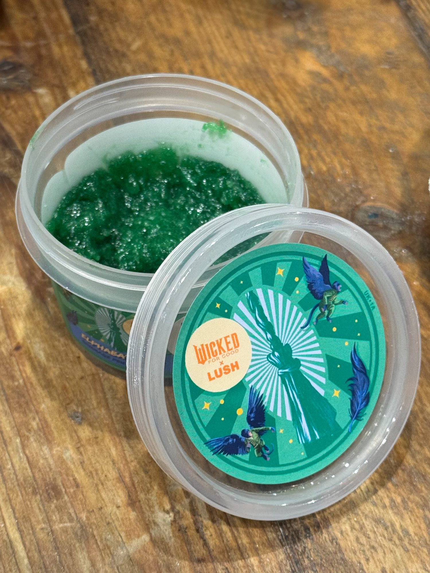 Body scrub Elphaba's Lair Lush x Wicked