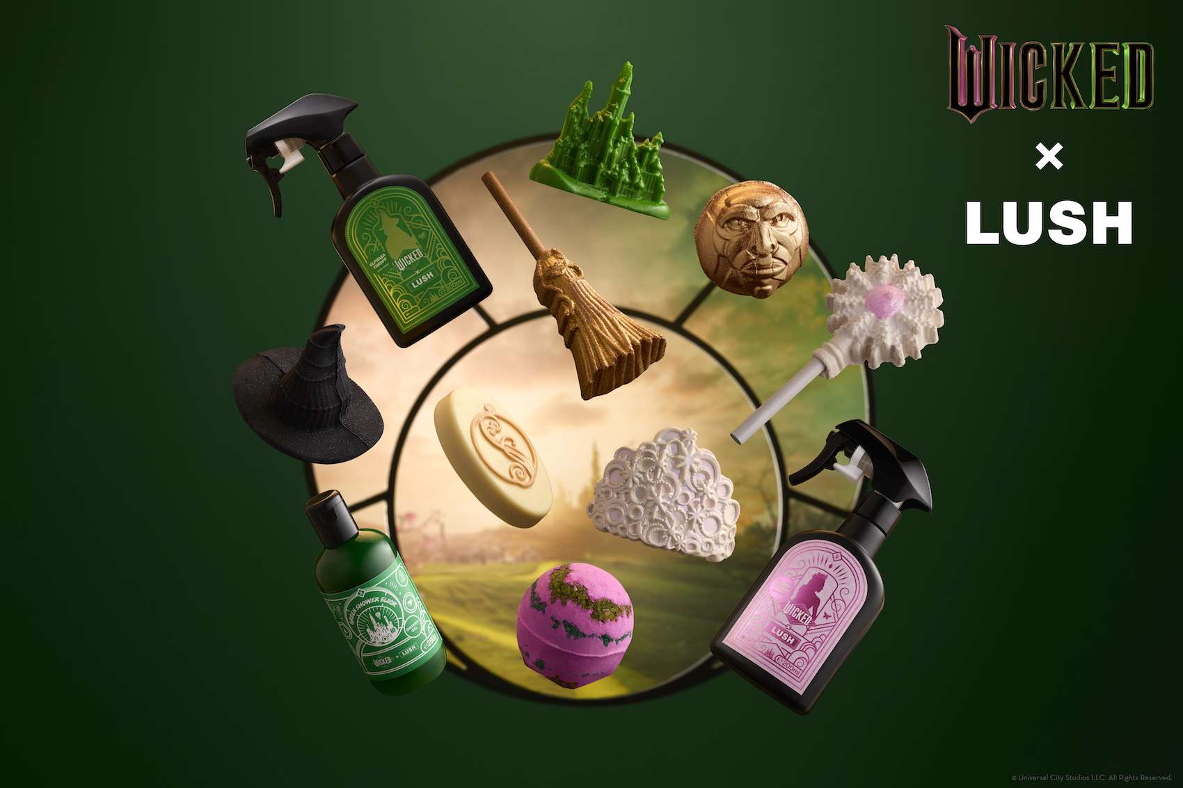 Wicked x Lush Collection 2024