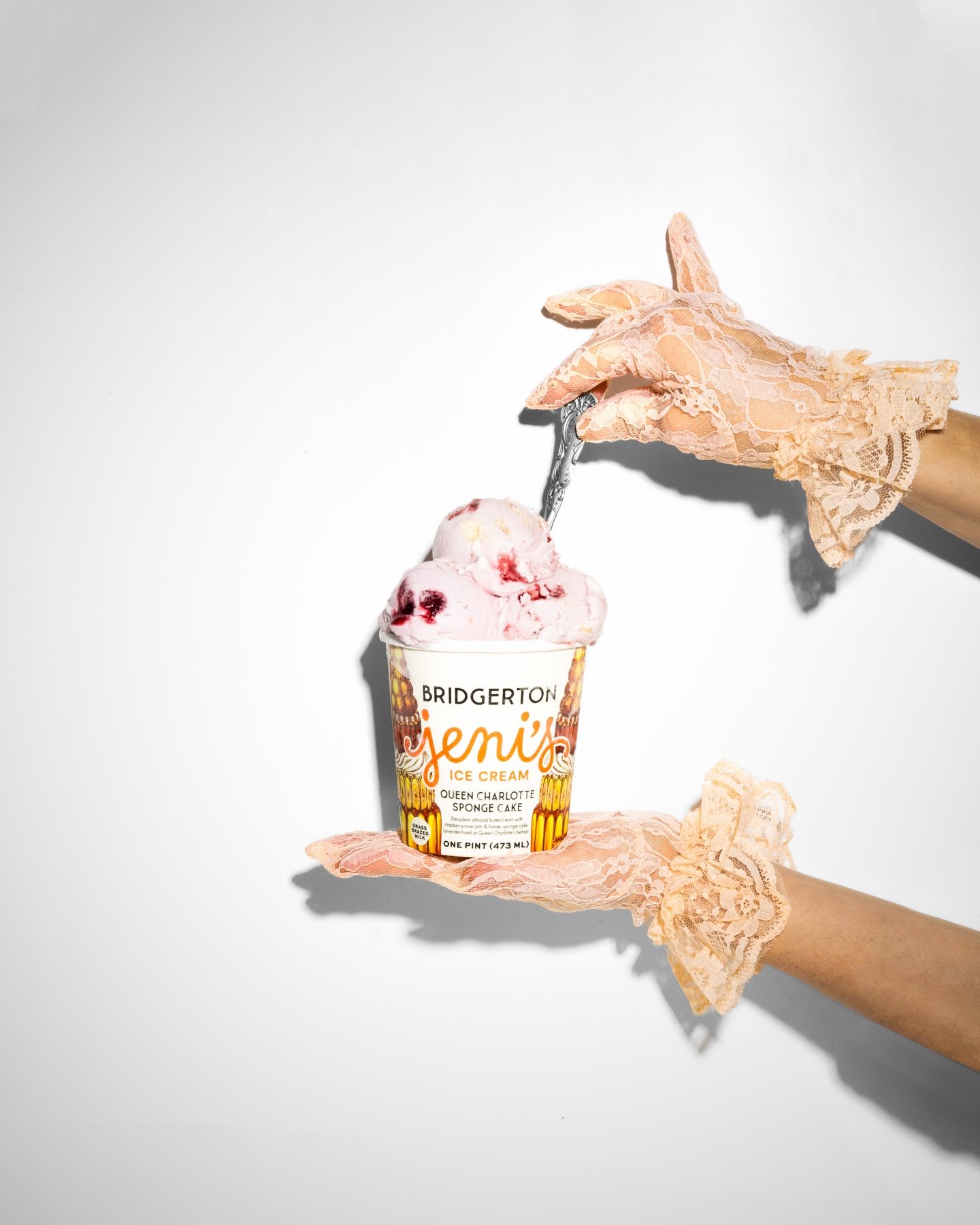 Jeni's Splendid Ice Creams x Bridgerton Collaboration