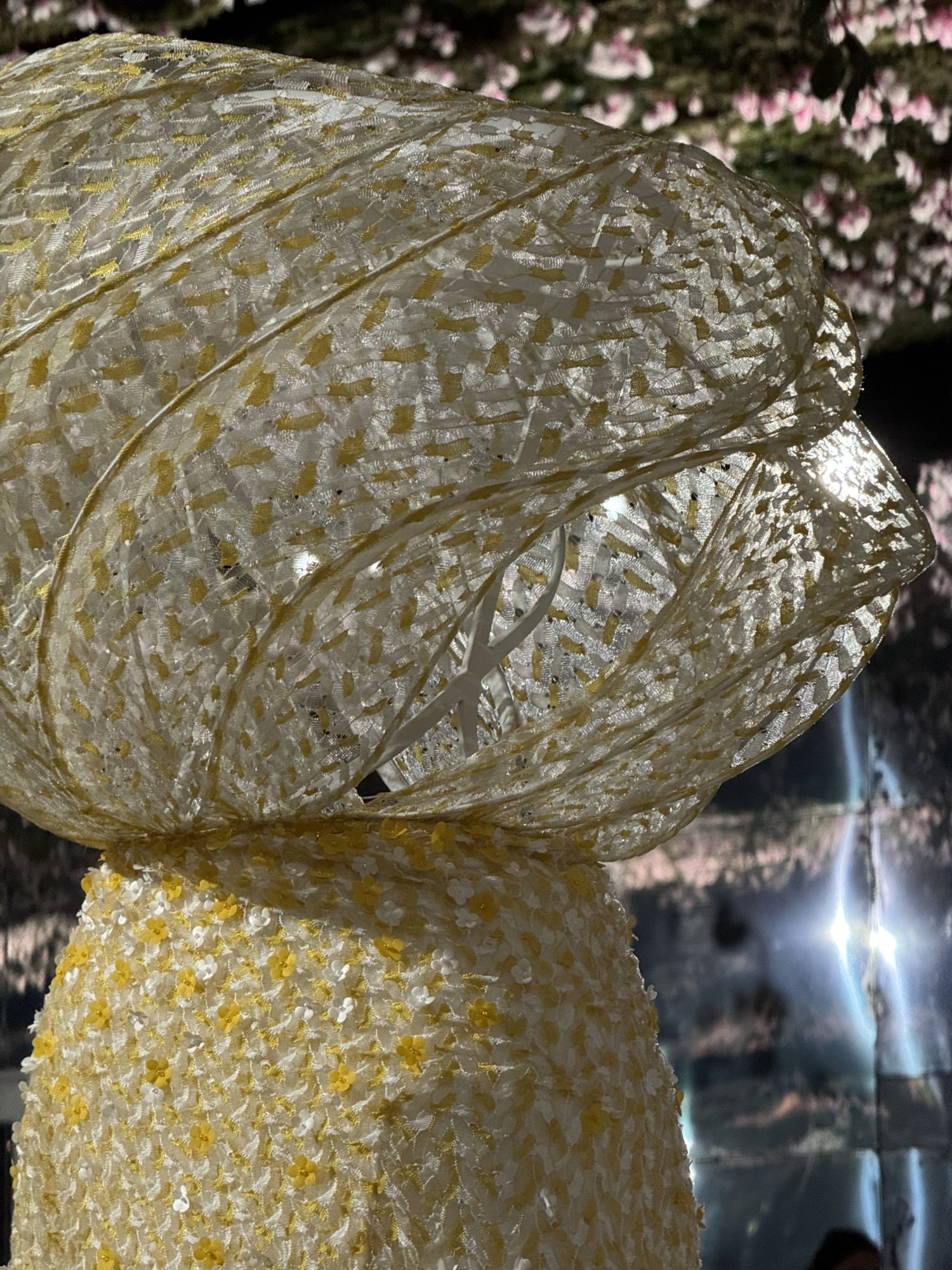 Detail dress collection Dior Haute Couture Spring-Summer 2026 Jonathan Anderson photo Pauline PINOT