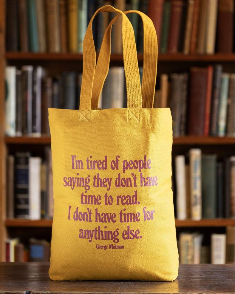 Tote bag with writings Shakespeare and Company