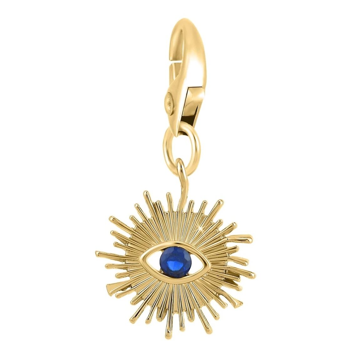 Eye and stone charm So Charm Bijoux