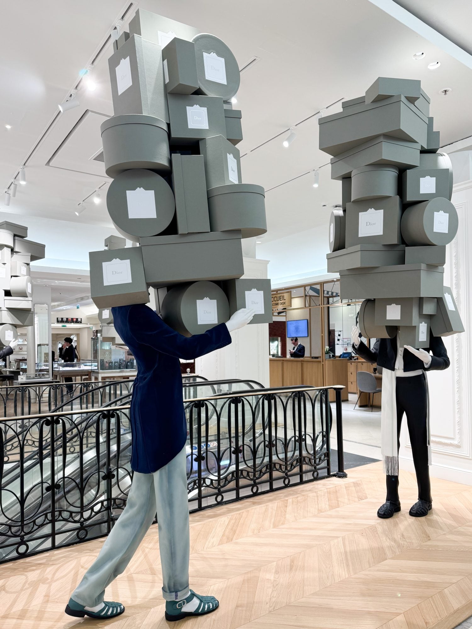 Pop-up Dior Jonathan Anderson Summer 2026 Bon Marché photo Pauline PINOT