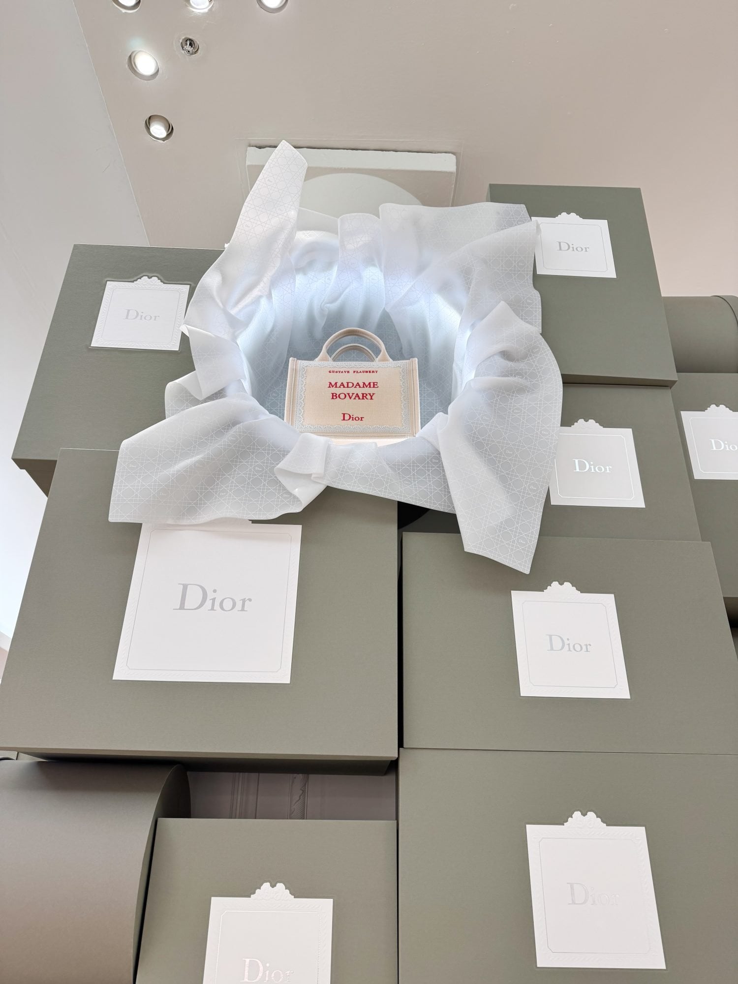 Dior Book Tote pop-up Le Bon Marché photo Pauline PINOT