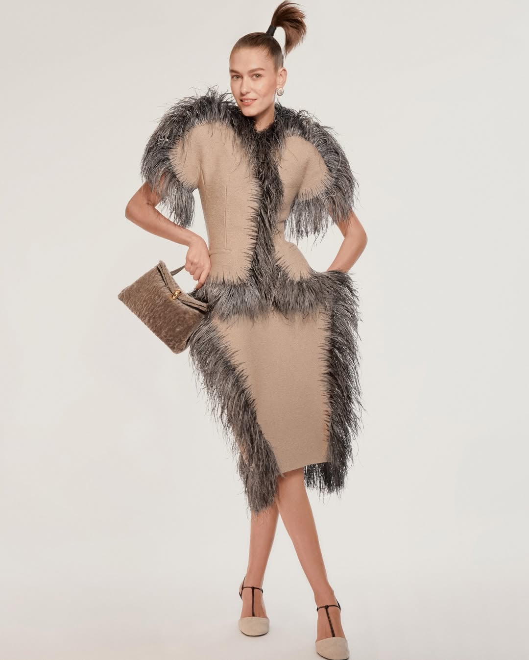 Look Le Palmier Jacquemus fringe outfit