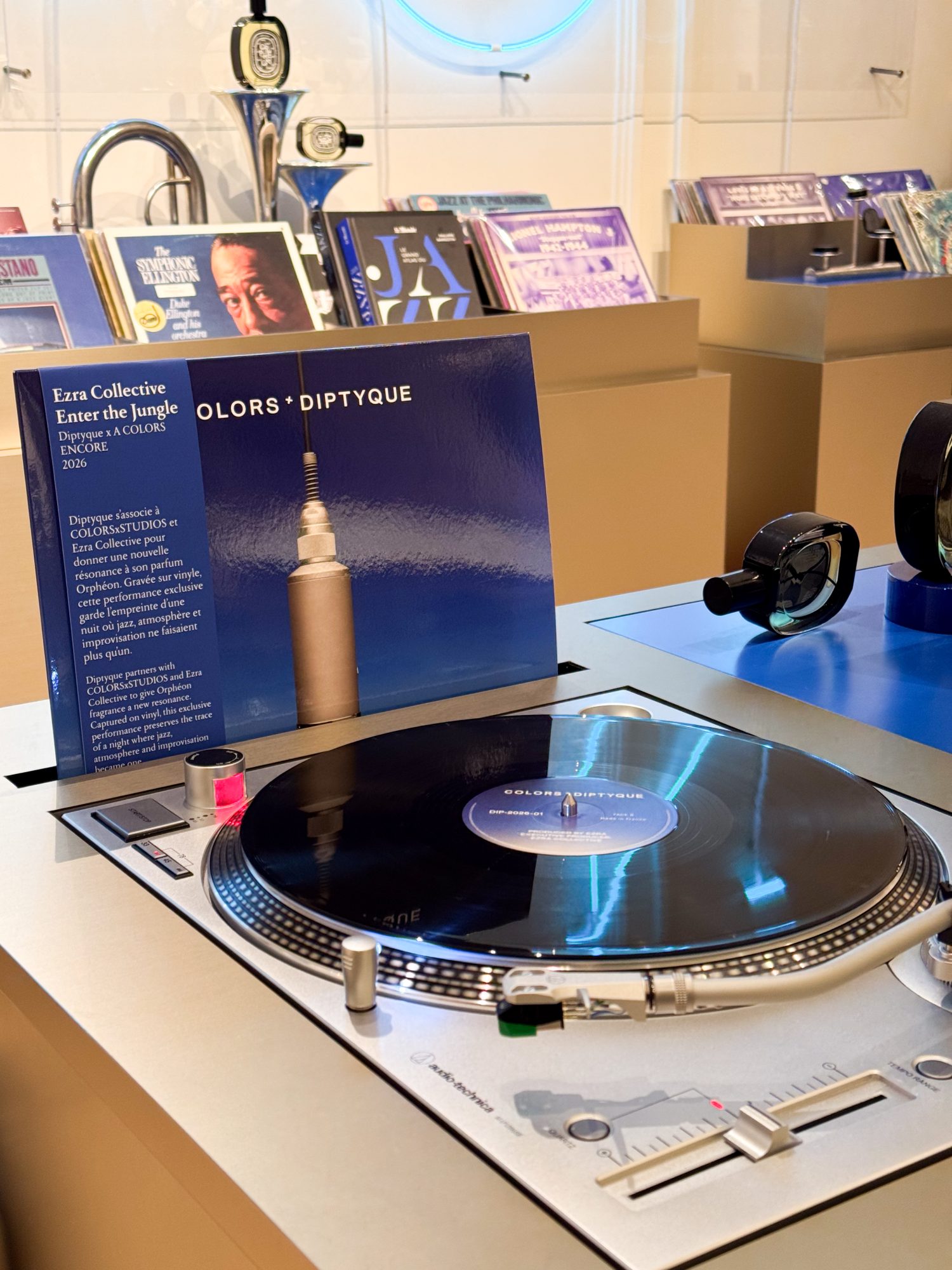 Vinyl Ezra Collective ColorsxStudios Diptyque photo Pauline PINOT