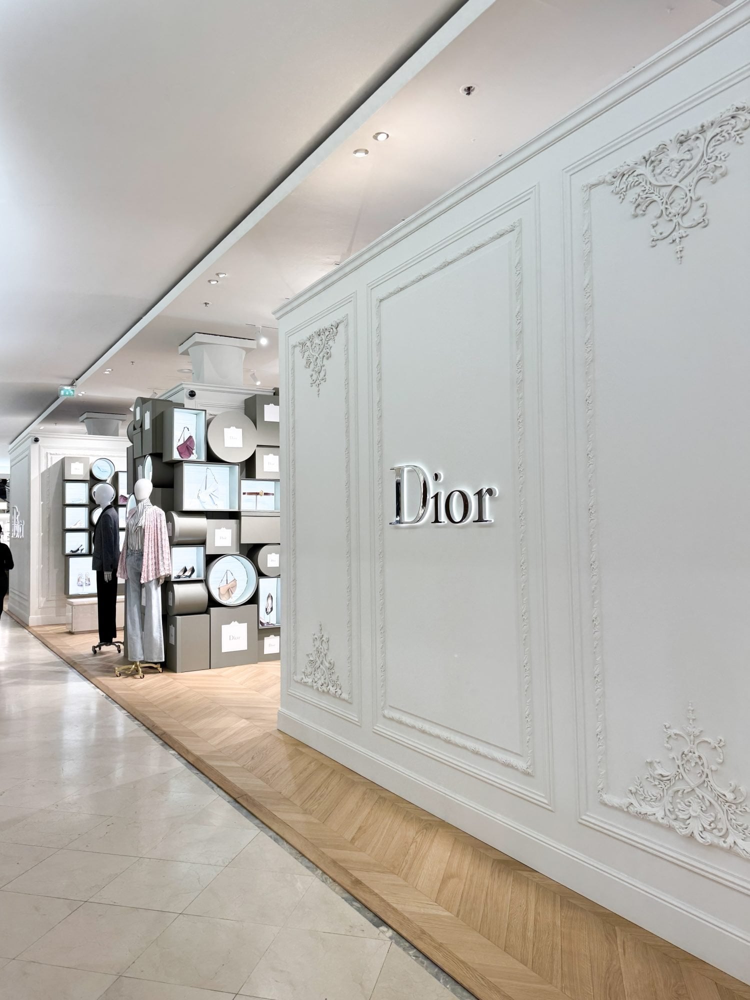 Pop-up Dior au Bon Marché photo Pauline PINOT