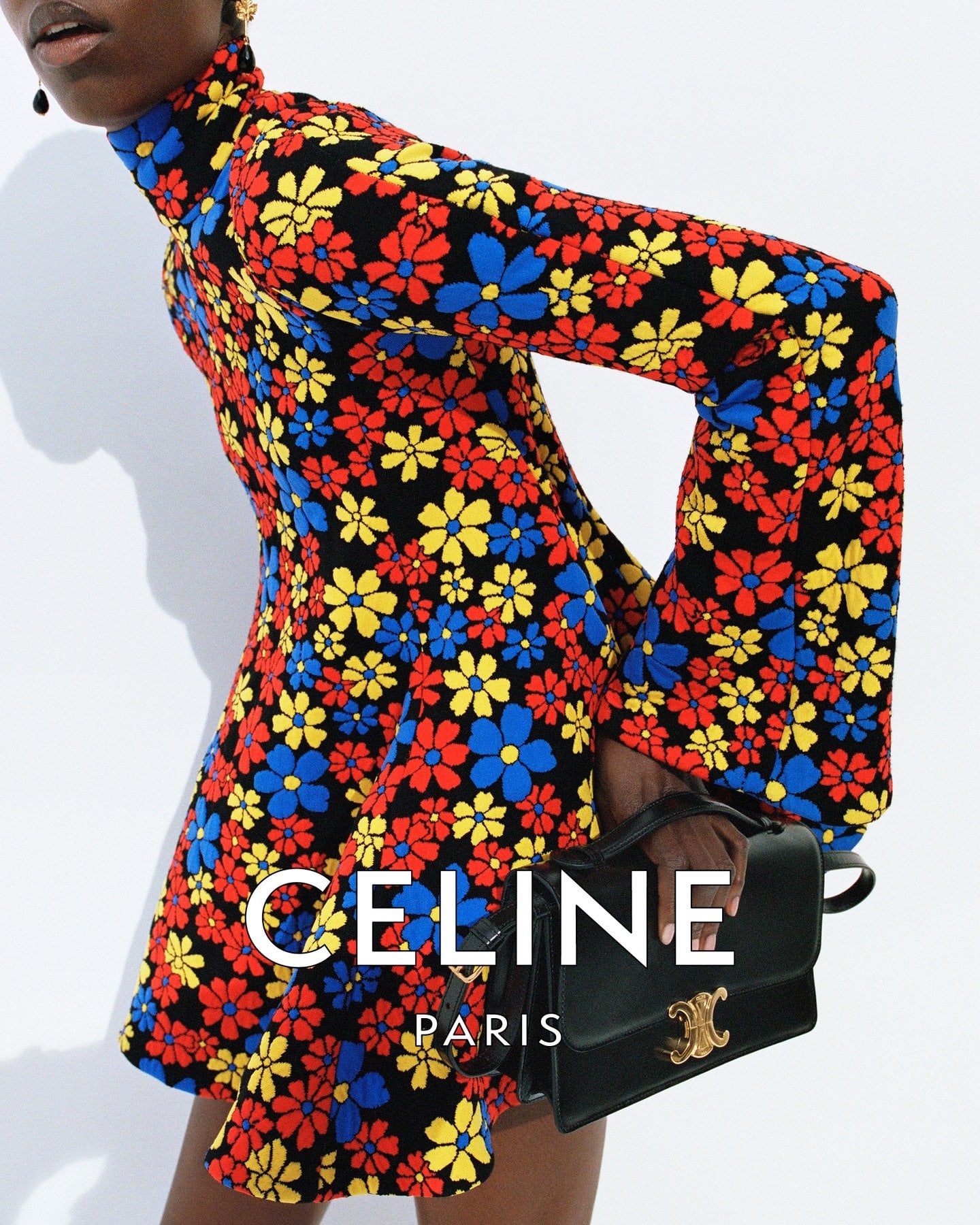 Celine floral dress ss26