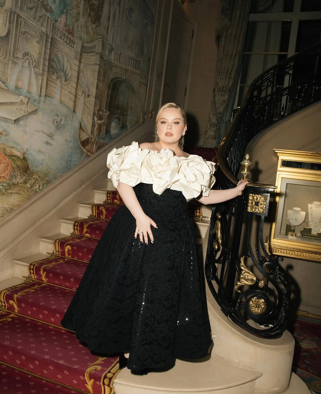 Nicola Coughlan floral dress Richard Quinn
