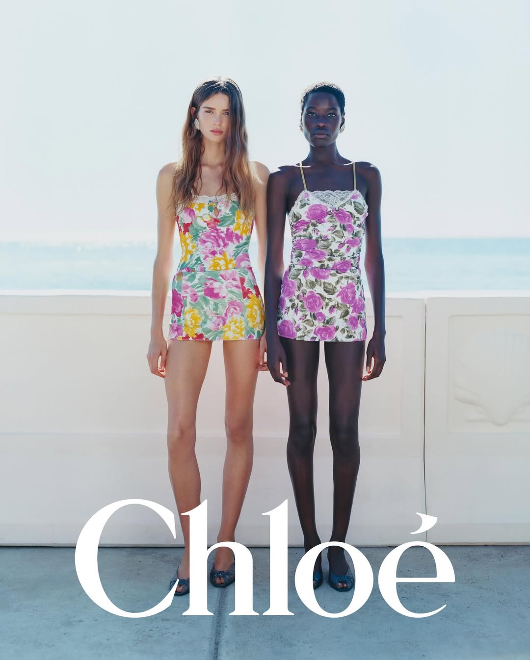 Floral pattern Chloé spring collection 2026