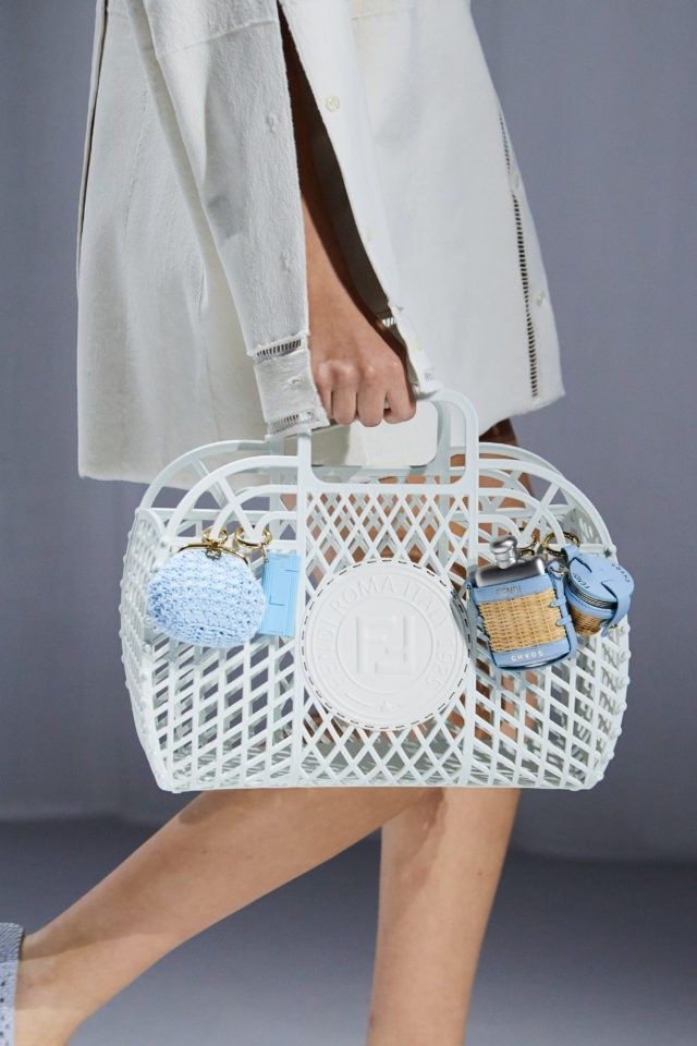 The Jelly Firkin: the gelatinous version of the most coveted bag 11 Fendi plastic basket bag