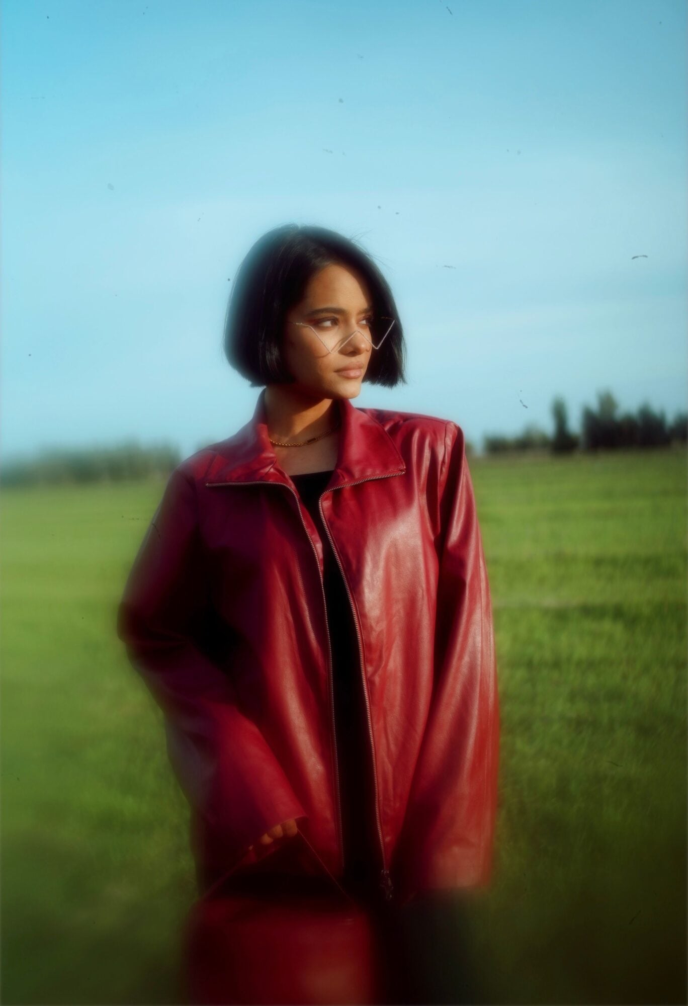 What makes a leather jacket feel modern now The leather jacket is entering its polished era Modalova