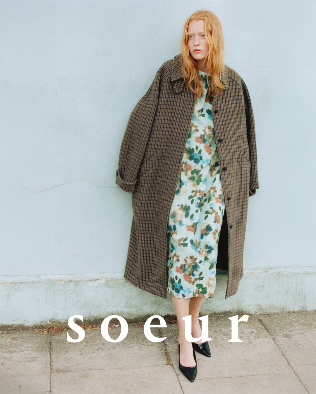 Tartan and Argyle as Signature Patterns This Autumn 4 Wool tartan coat Soeur Paris